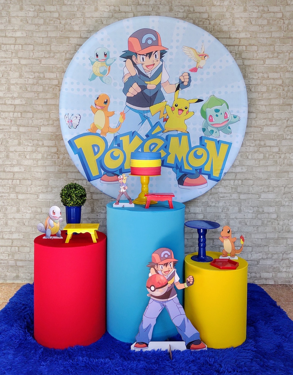 Pokemon 1 Kit Prata - DFEST PEGUE E MONTE