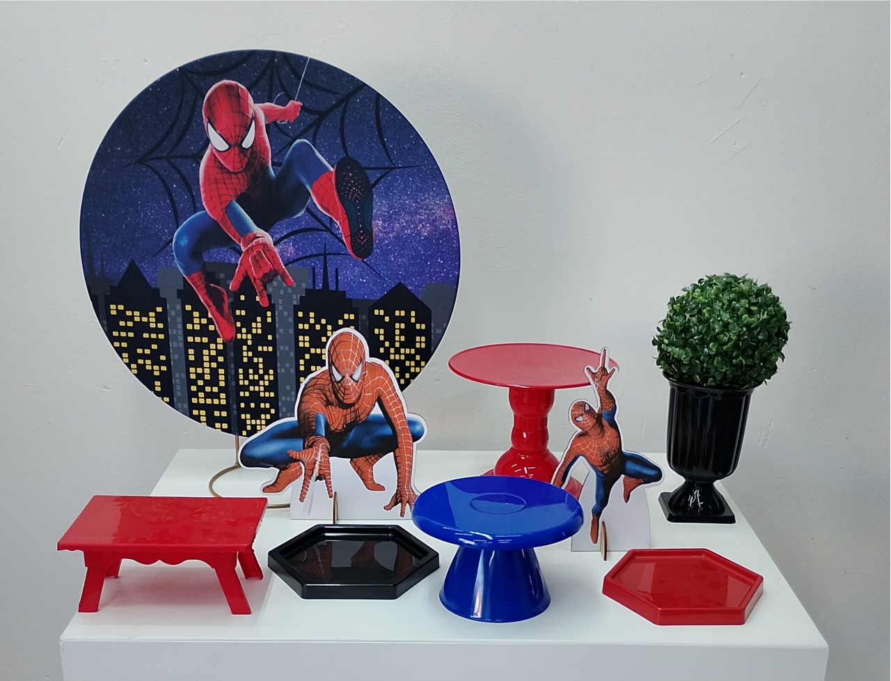 Homem Aranha Kit Mesa - DFEST PEGUE E MONTE