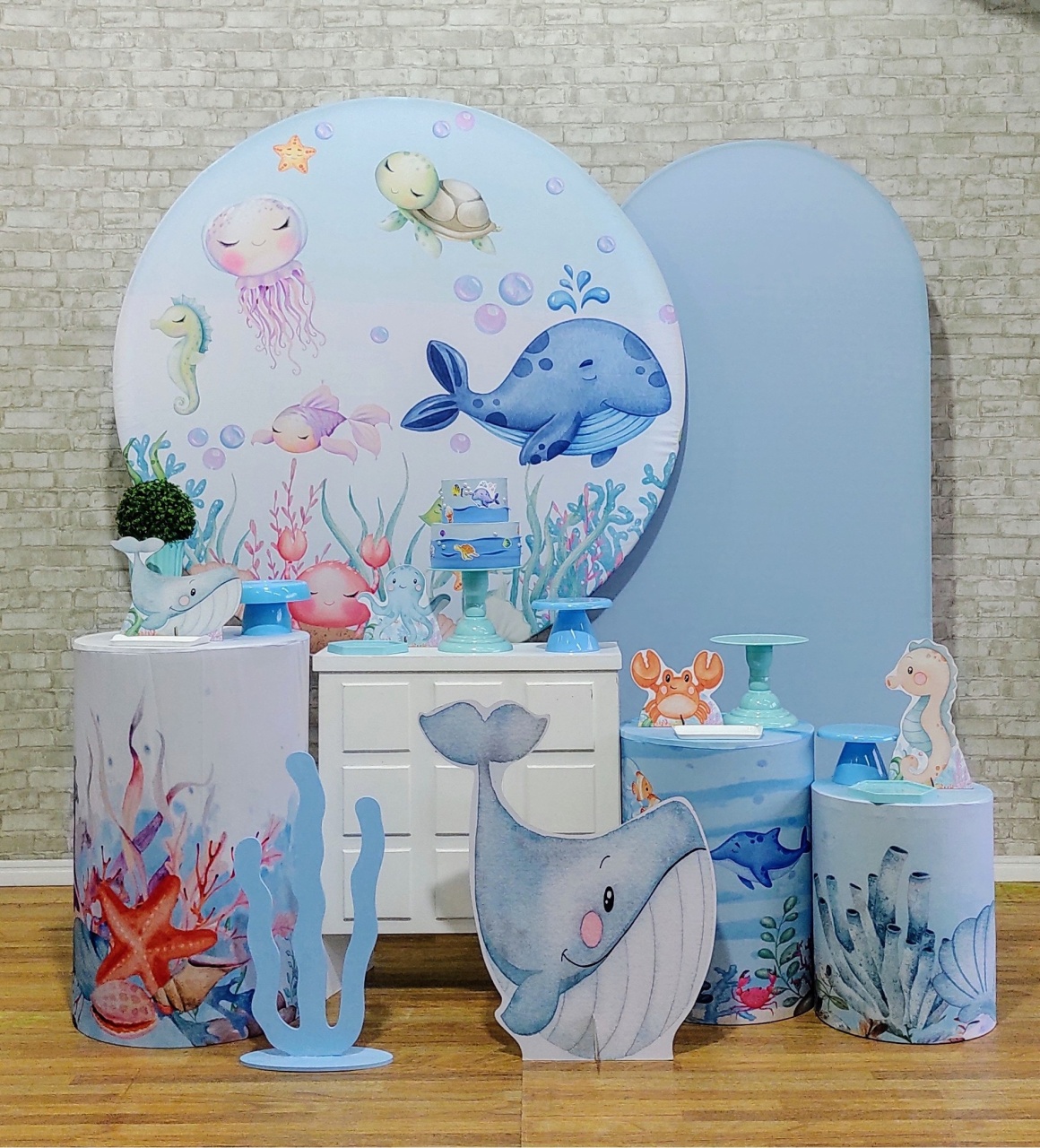 Fundo Mar  Kit Diamante           - DFEST PEGUE E MONTE