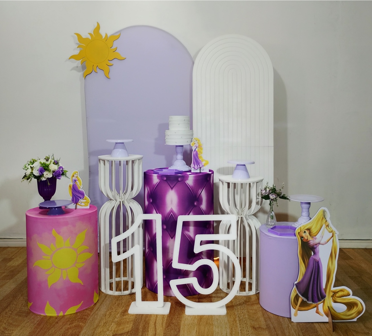 Rapunzel 1 Kit Compsicao - DFEST PEGUE E MONTE