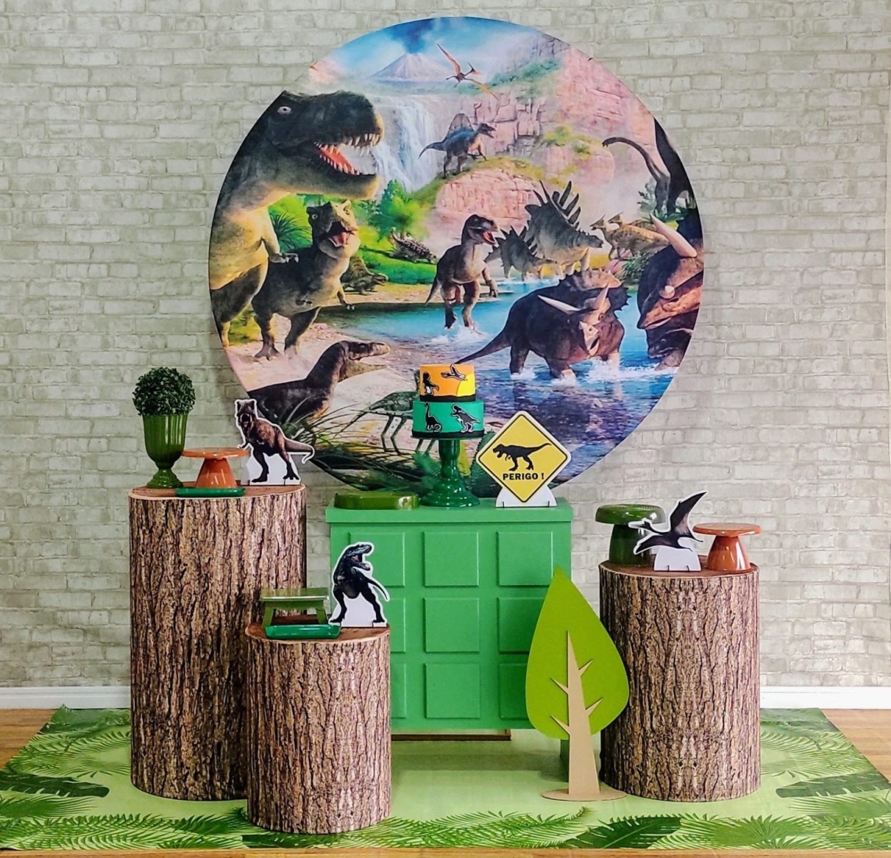 Dinossauro Kit Ouro      - DFEST PEGUE E MONTE