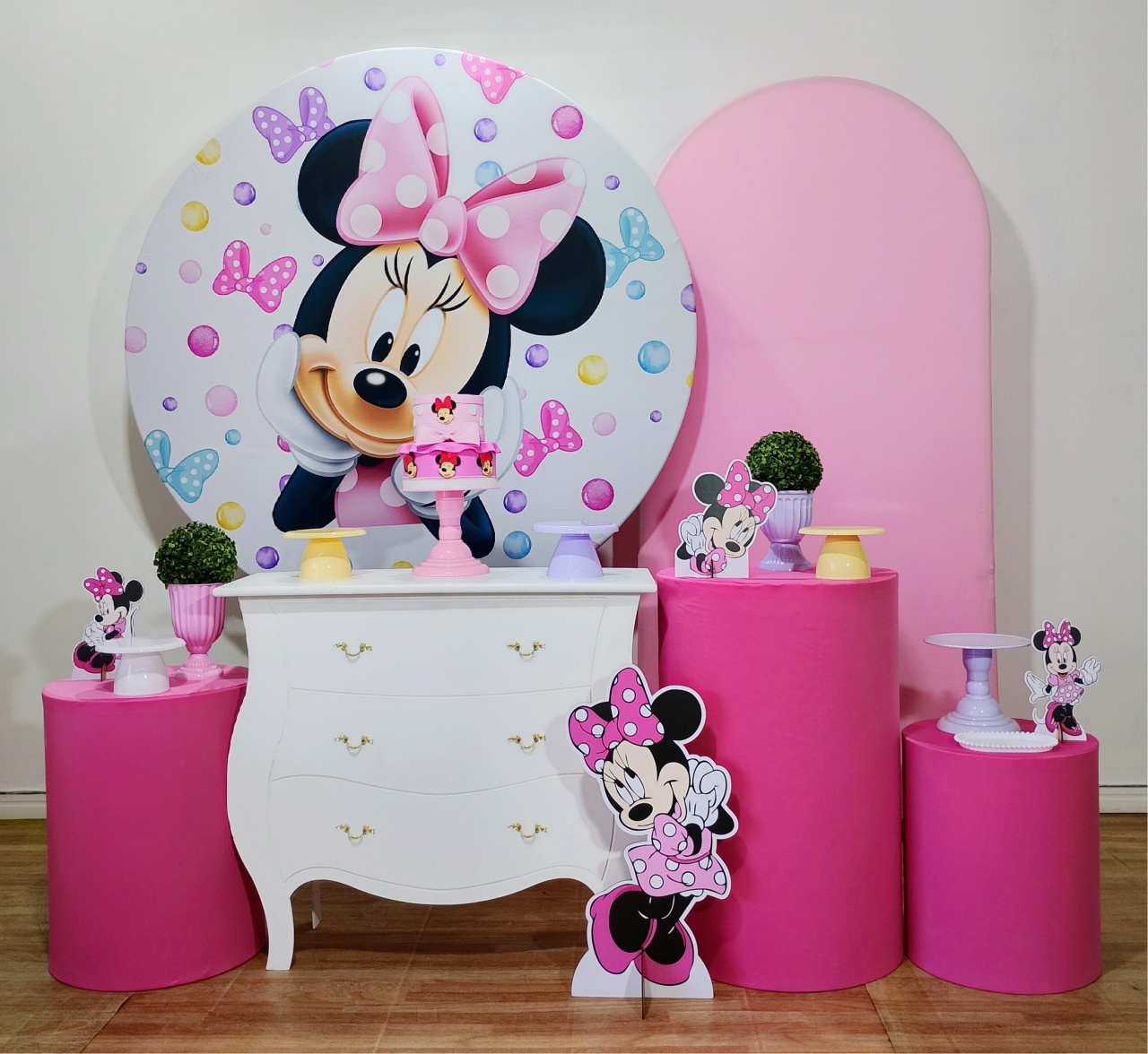 Minie Rosa Kit Diamante - DFEST PEGUE E MONTE