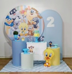 Baby Looney Tunes Menino Kit Diamante  - imagem 1