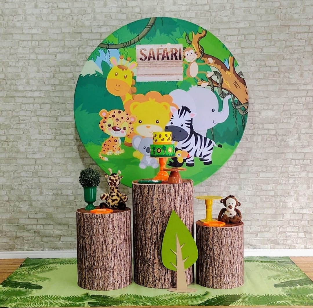 Safari Baby Kit Prata - DFEST PEGUE E MONTE
