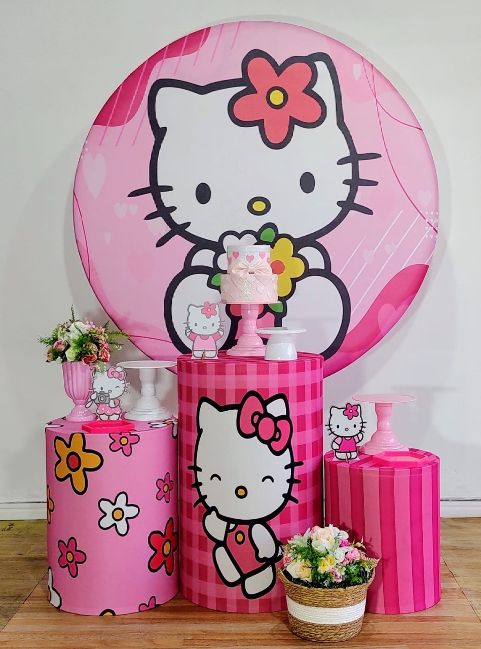 Hello Kitty Kit Prata               - DFEST PEGUE E MONTE