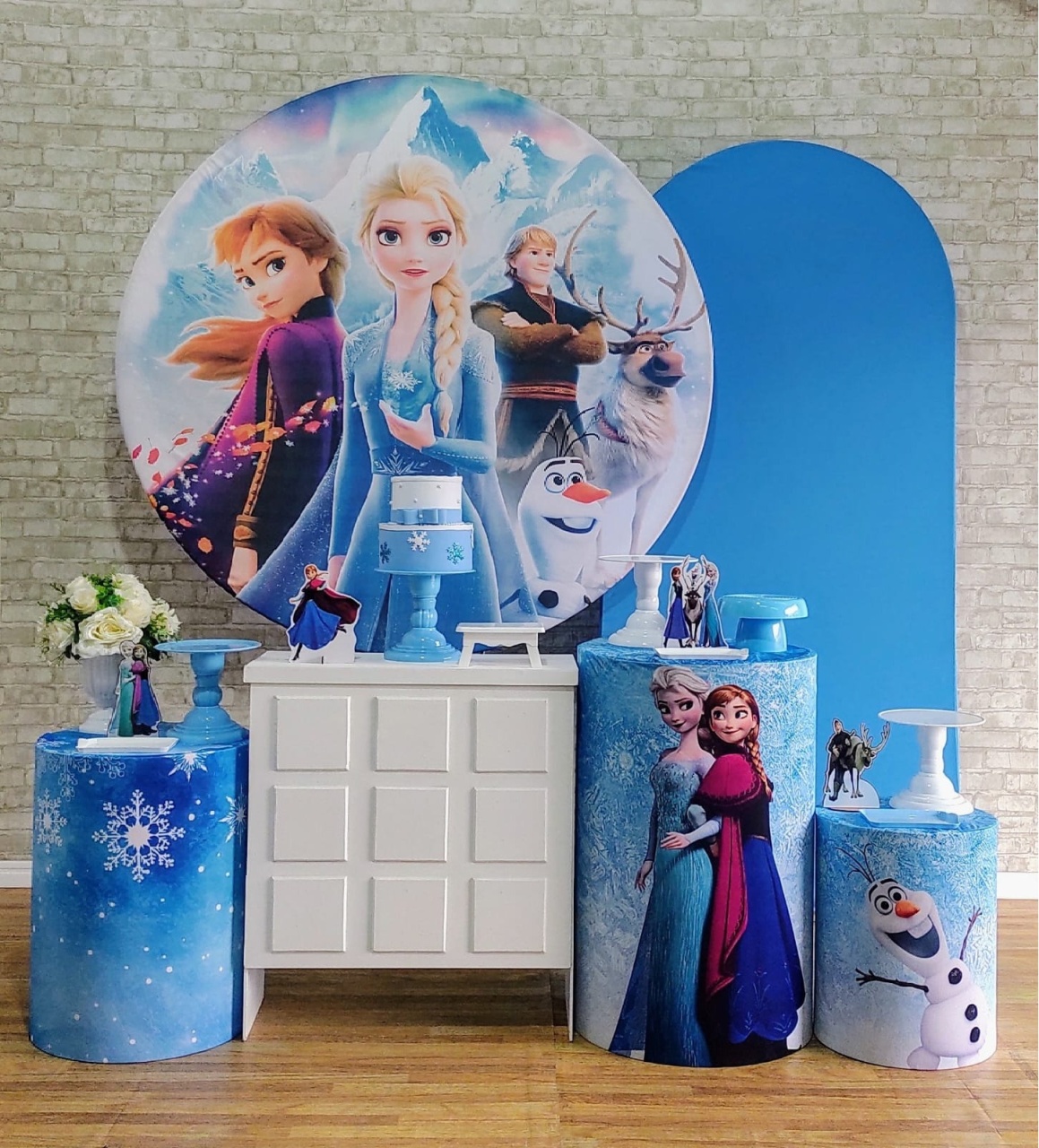 Frozen Azul Kit Diamante            - DFEST PEGUE E MONTE