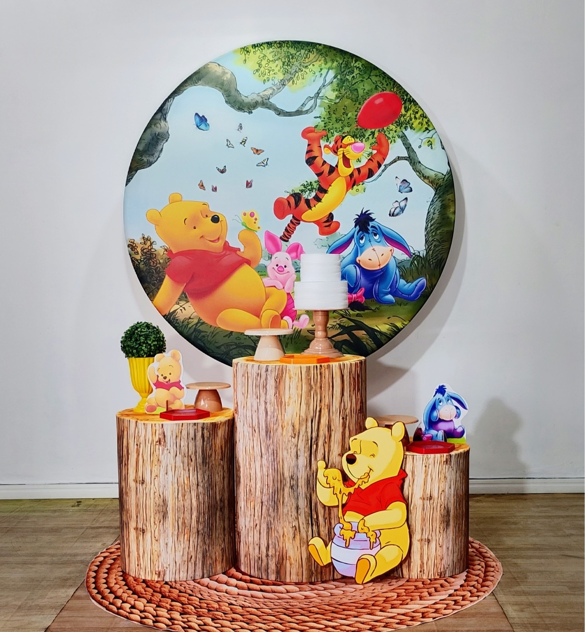 Ursinho Pooh Kit Prata - DFEST PEGUE E MONTE