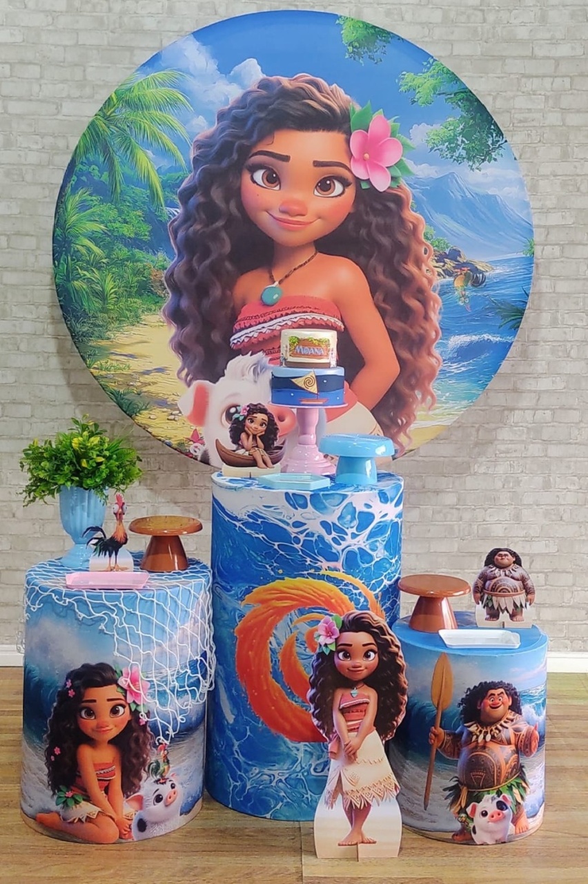 Moana Kit Prata   - DFEST PEGUE E MONTE
