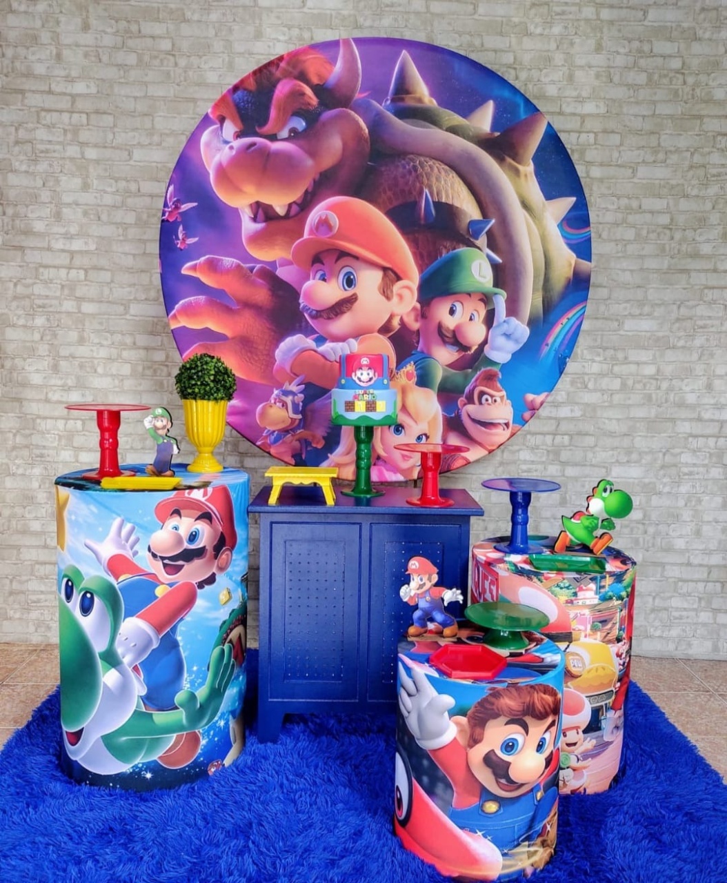 Super Mario Kit Ouro - DFEST PEGUE E MONTE