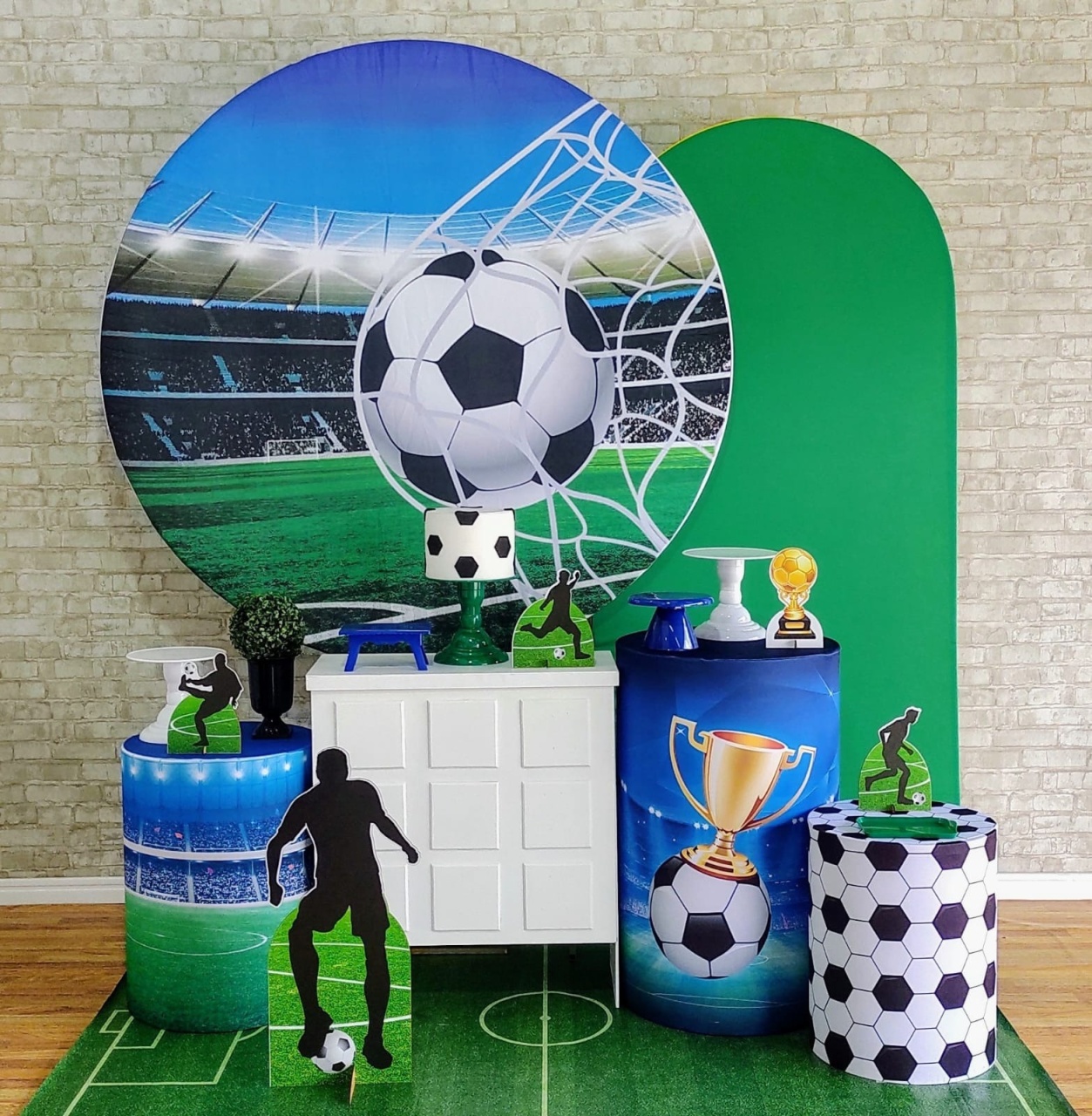 Futebol Rede 1 Kit Diamante  - DFEST PEGUE E MONTE