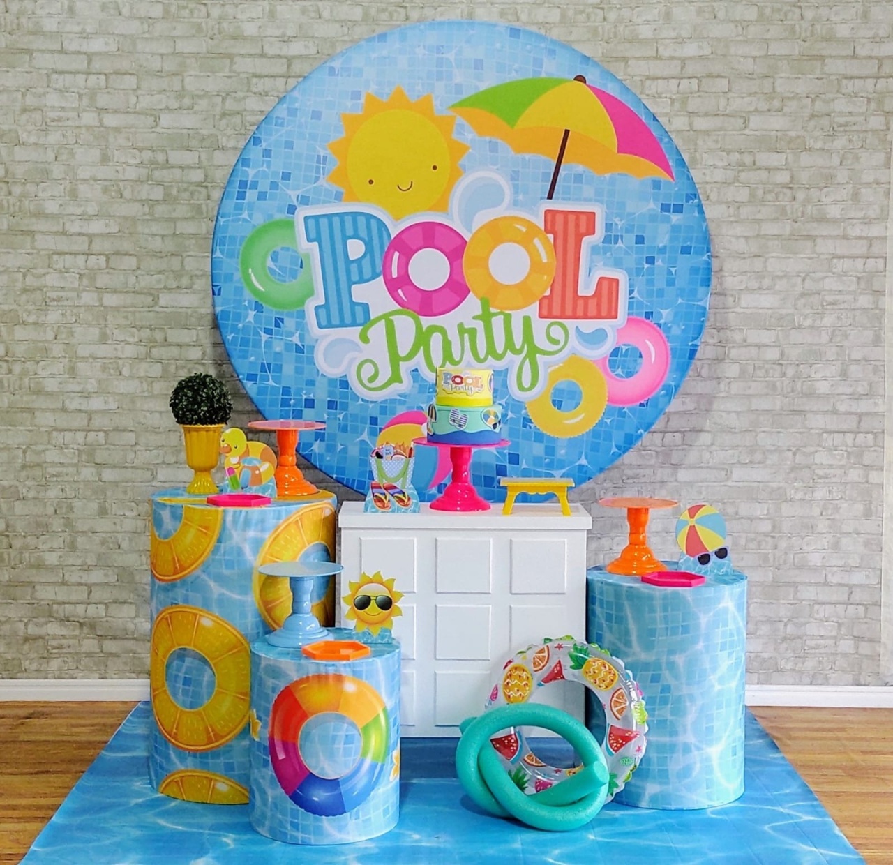 Pool Party Pink Kit Ouro - DFEST PEGUE E MONTE