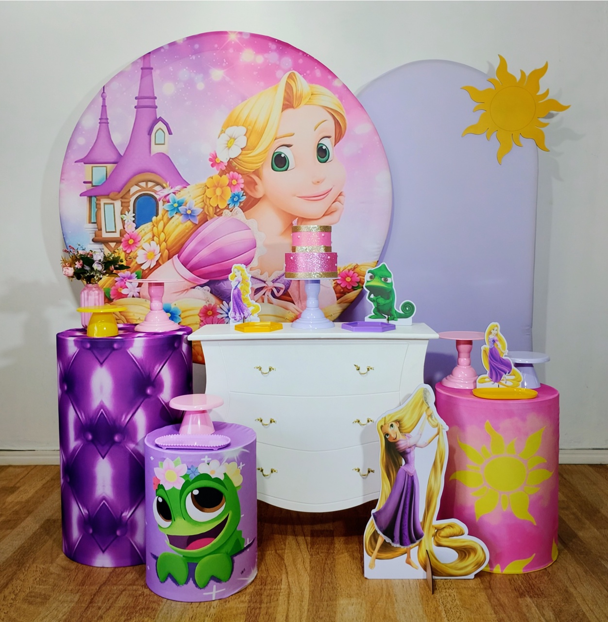 Rapunzel 1 Kit Diamante - DFEST PEGUE E MONTE