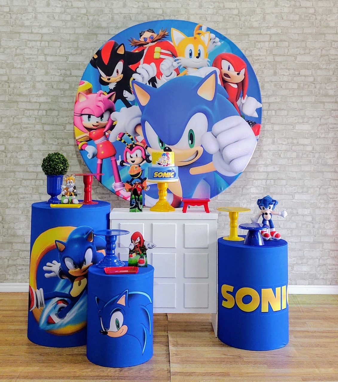 Turma Do Sonic Kit Ouro - DFEST PEGUE E MONTE