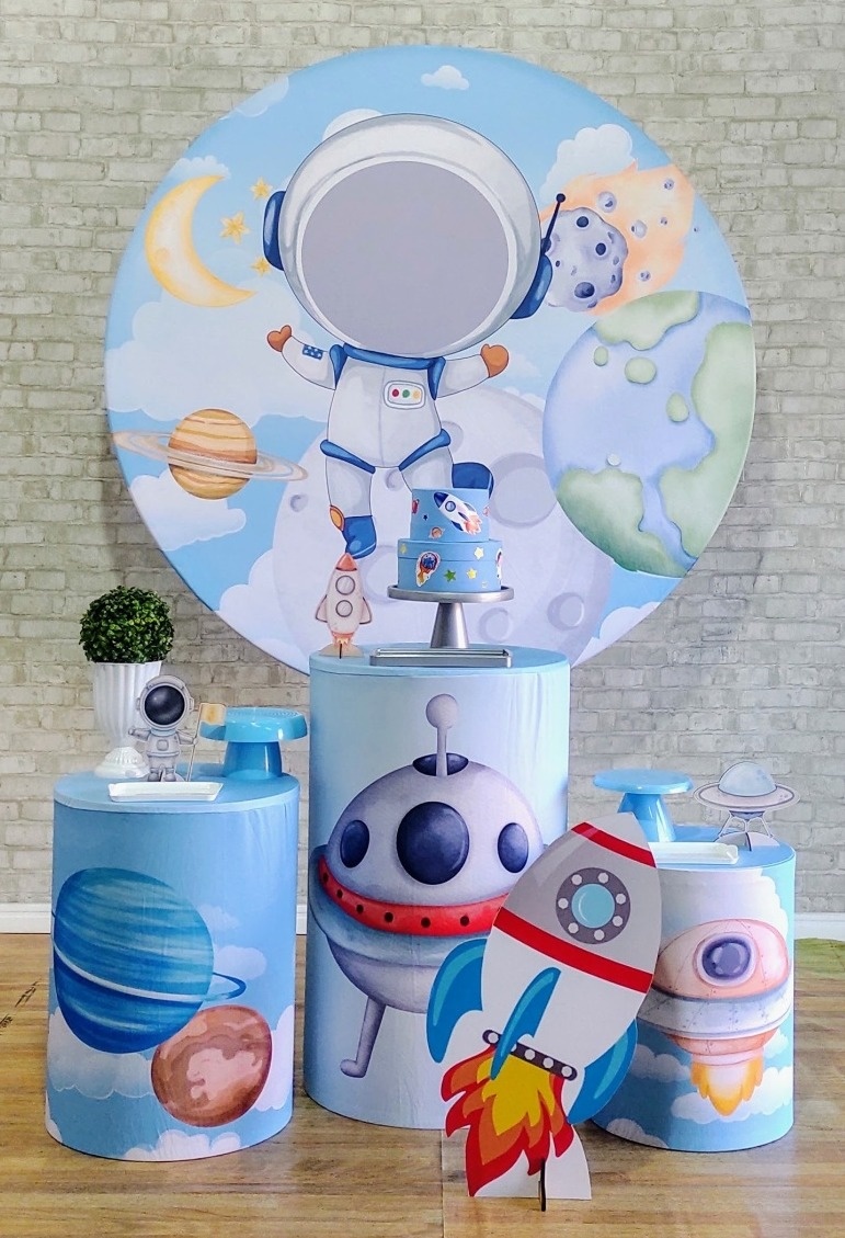 Astronauta Kit Prata  - DFEST PEGUE E MONTE