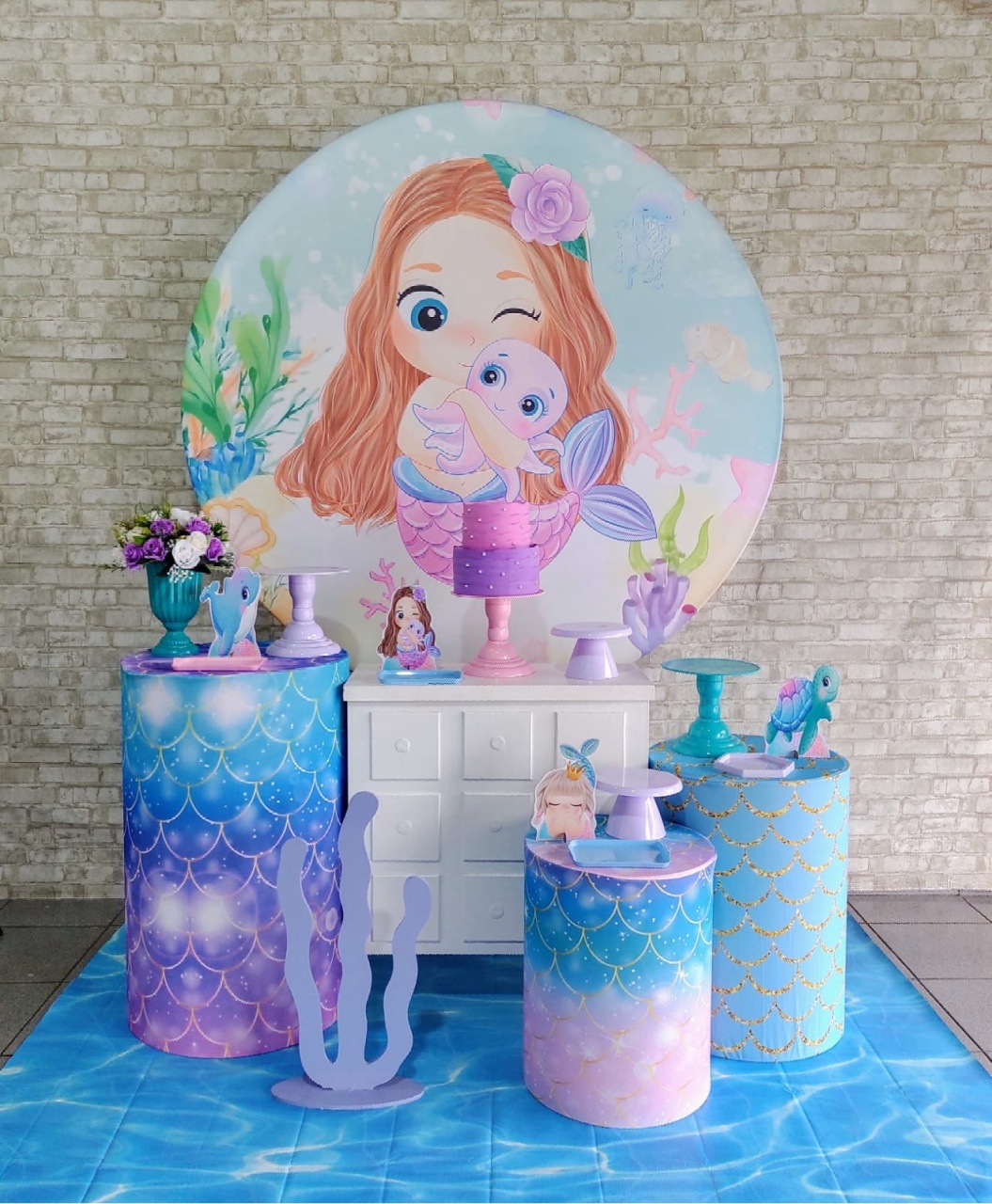 Sereia Baby Kit Ouro - DFEST PEGUE E MONTE