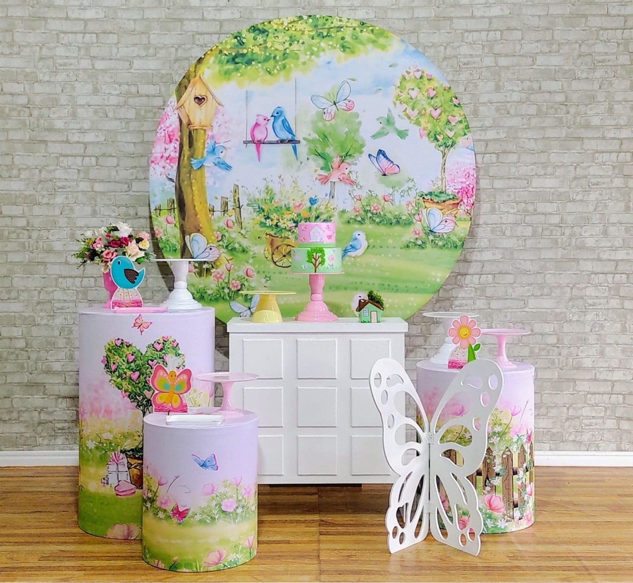 Jardim Encantado Kit Ouro         - DFEST PEGUE E MONTE