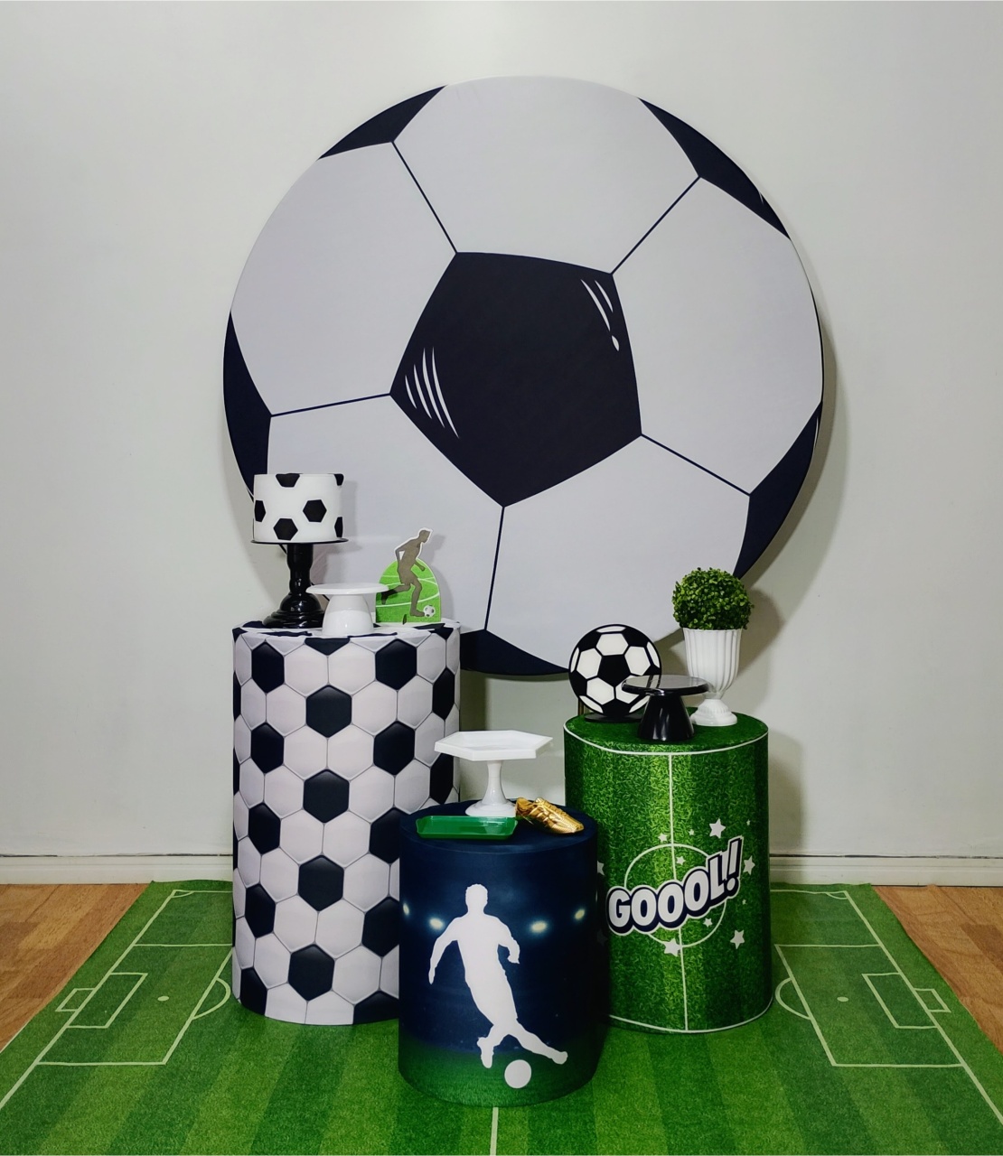 Futebol Bola  Kit Prata - DFEST PEGUE E MONTE