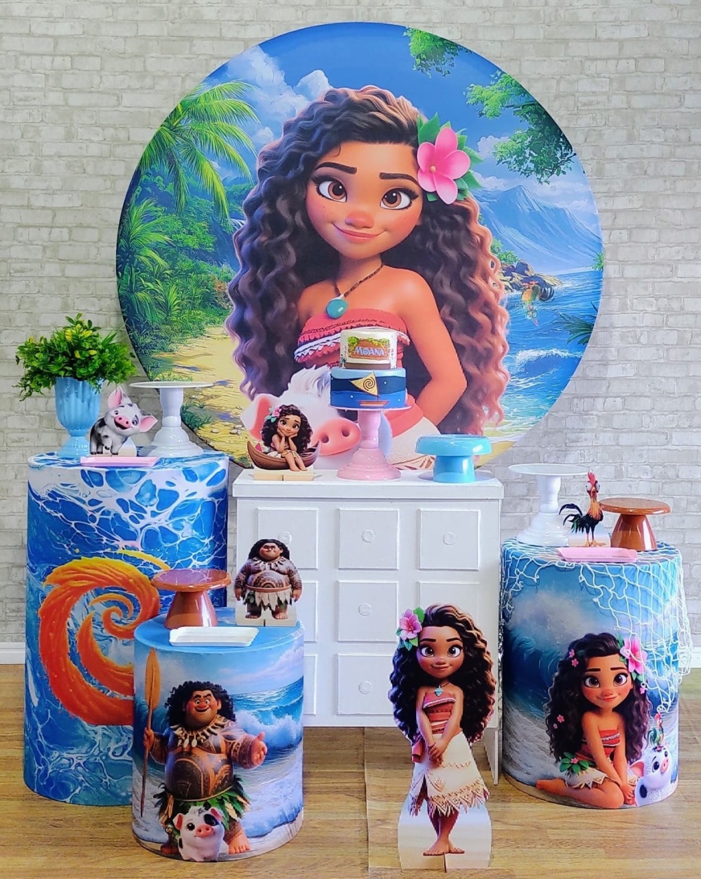 Moana Kit Ouro - DFEST PEGUE E MONTE