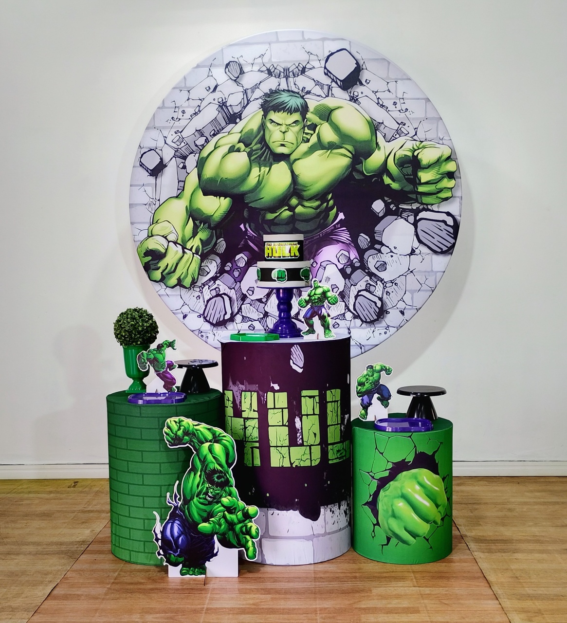 Hulk Kit Prata - DFEST PEGUE E MONTE