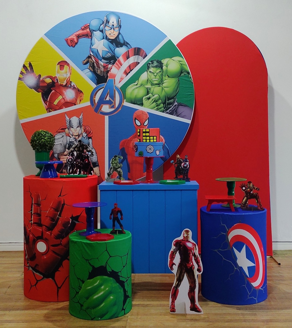 Vingadores  2 Kit Diamante - DFEST PEGUE E MONTE