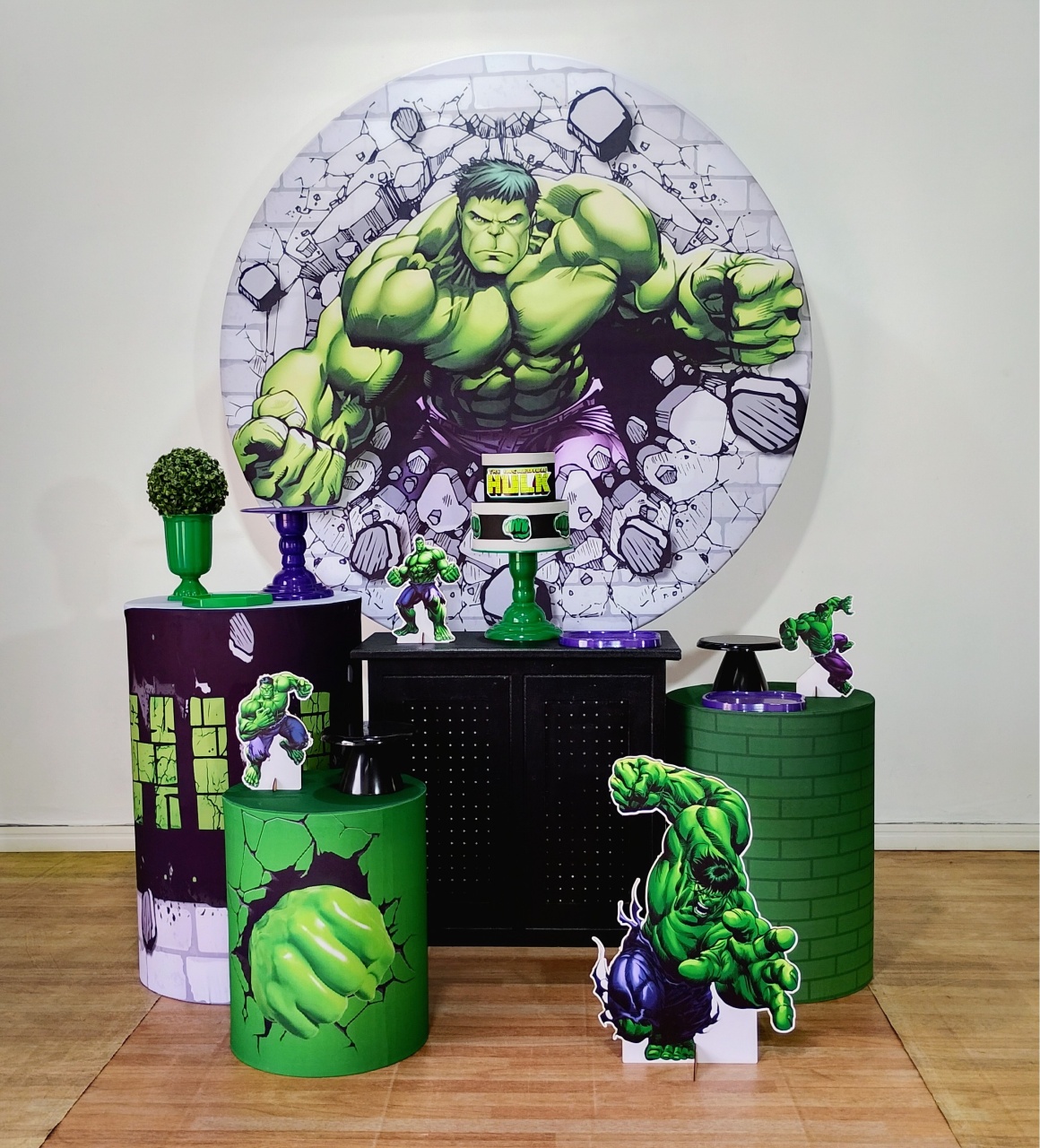 Hulk Kit Ouro - DFEST PEGUE E MONTE