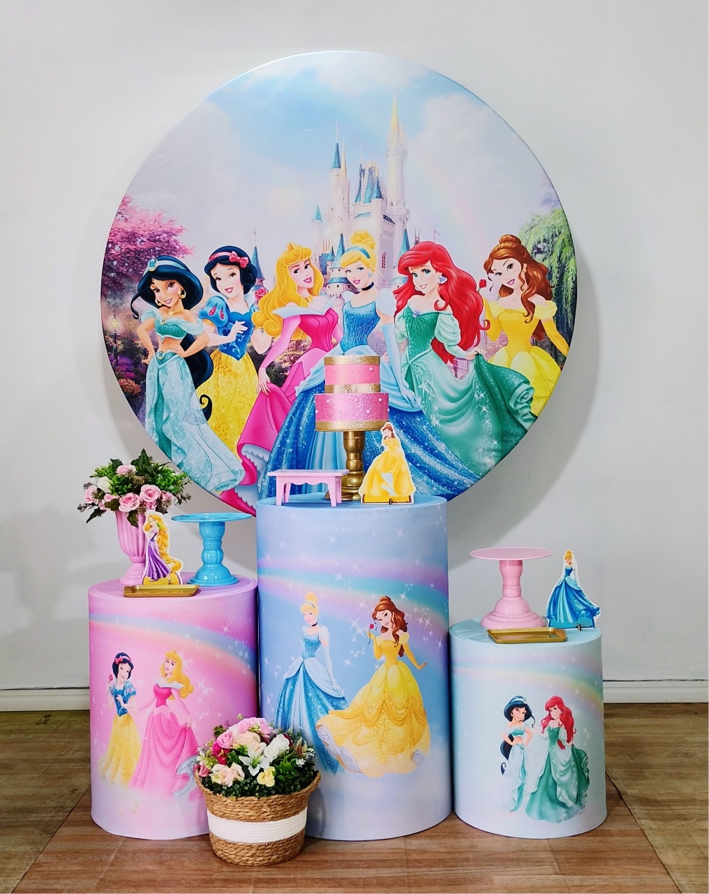 Princesas 2 Kit Prata - DFEST PEGUE E MONTE