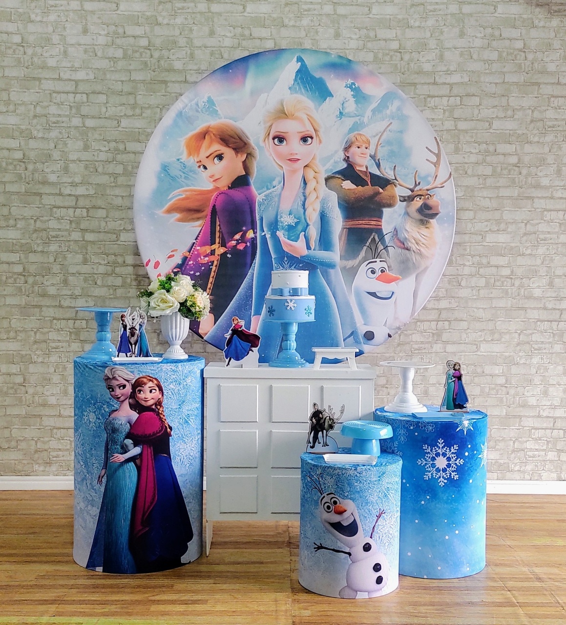 Frozen Azul Kit Ouro - DFEST PEGUE E MONTE