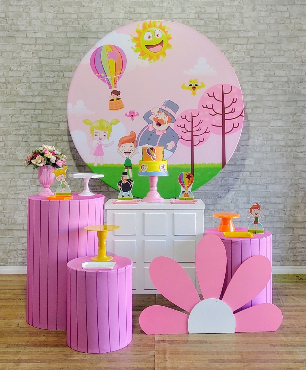 Mundo Bita Rosa Kit Ouro - DFEST PEGUE E MONTE