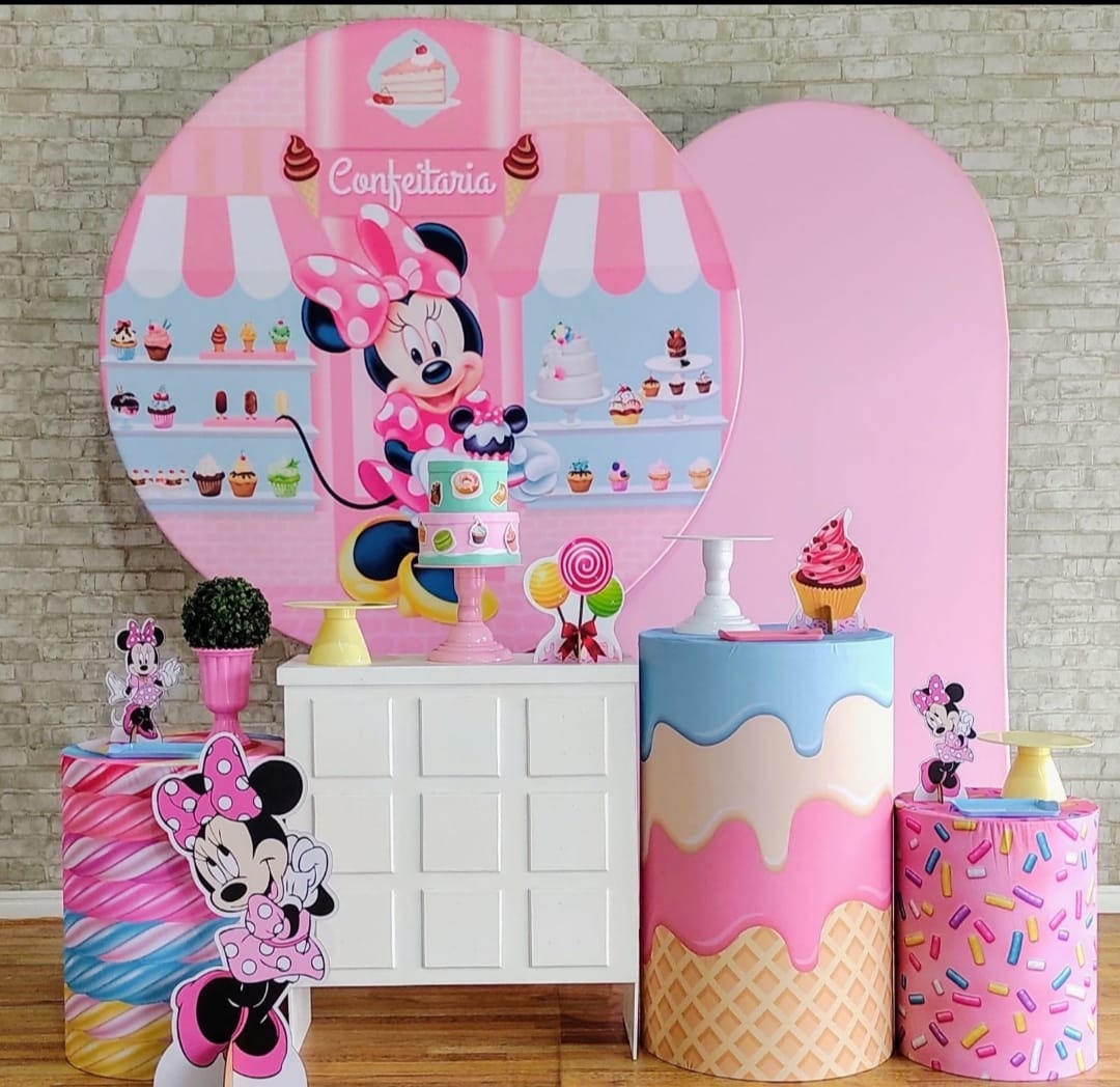 Minie Confeiteira Kit Diamante - DFEST PEGUE E MONTE