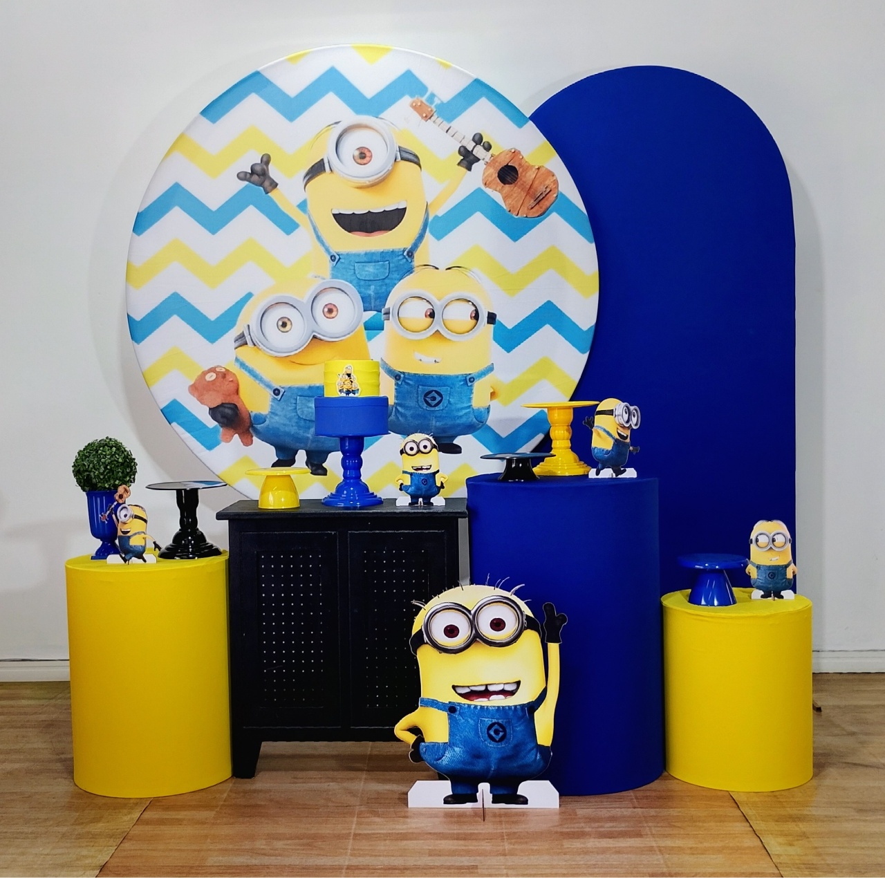 Minions Kit Diamante  - DFEST PEGUE E MONTE