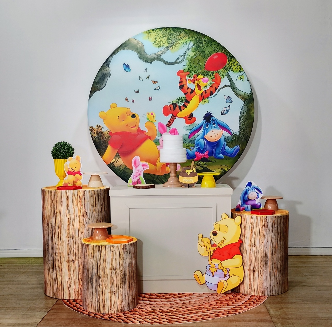 Ursinho Pooh Kit Ouro - DFEST PEGUE E MONTE
