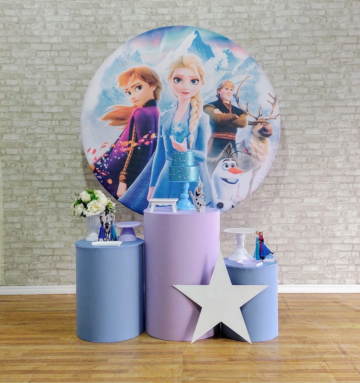 Frozen Lilas Kit Prata            - DFEST PEGUE E MONTE