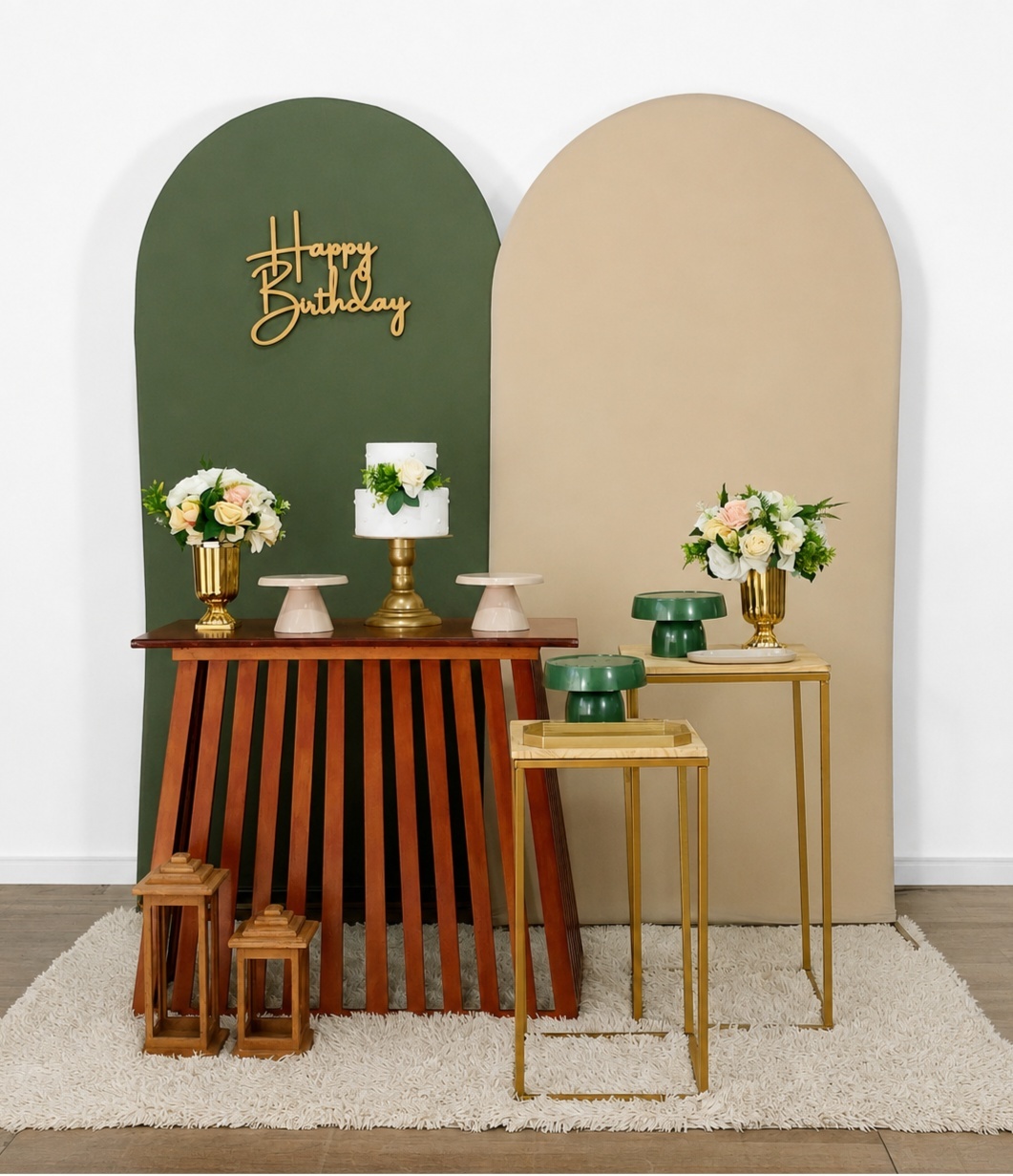 Verde Bege Kit Romano 2 - DFEST PEGUE E MONTE