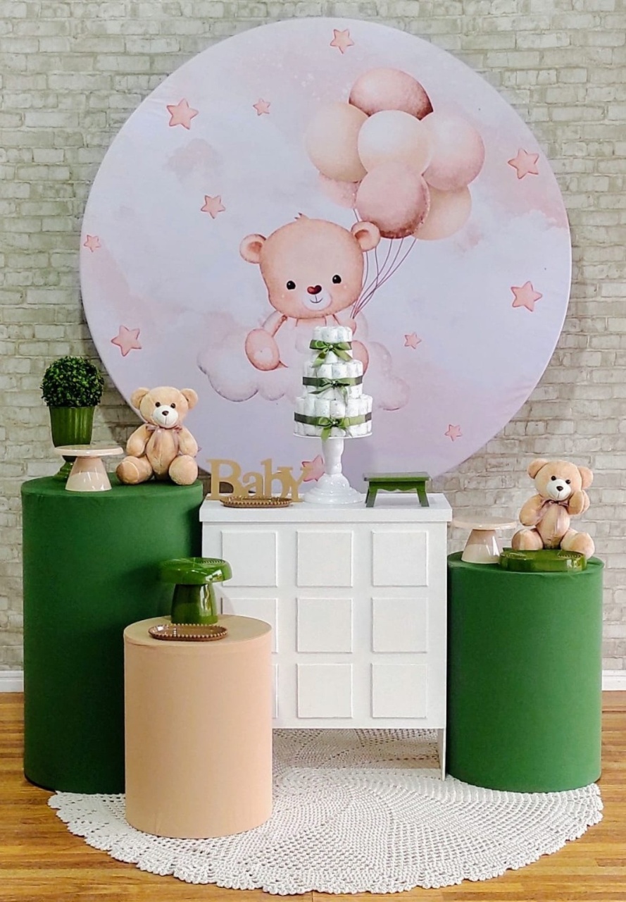 Ursinho Boho 3 Cha de Bebe  - DFEST PEGUE E MONTE