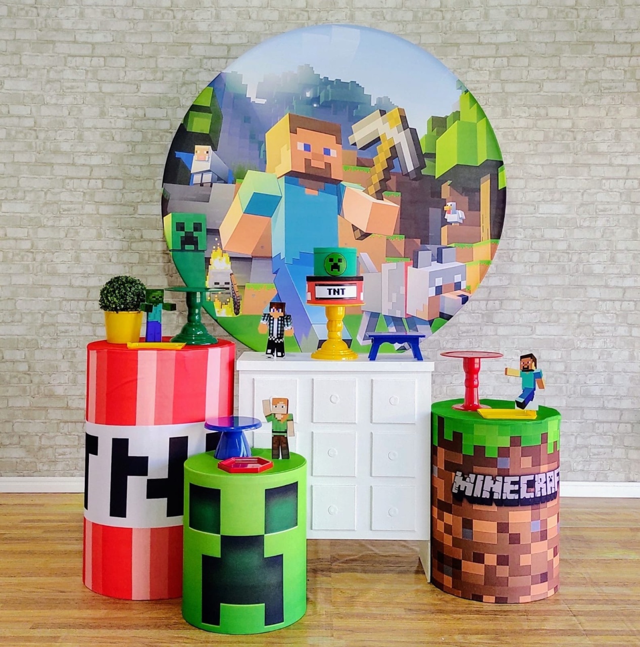 Minecraft Kit Ouro - DFEST PEGUE E MONTE