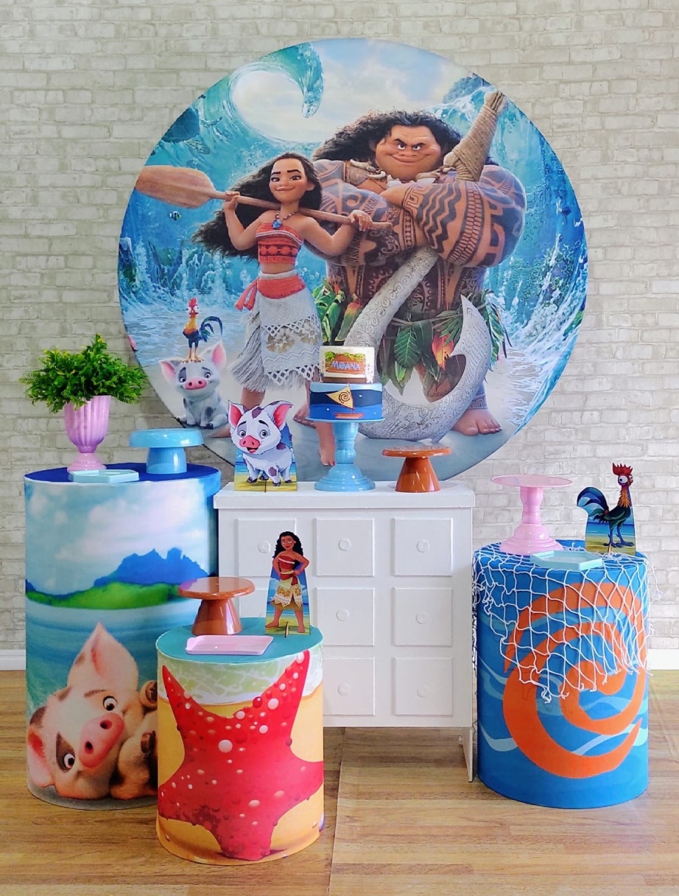 Moana Adulta Kit Ouro - DFEST PEGUE E MONTE
