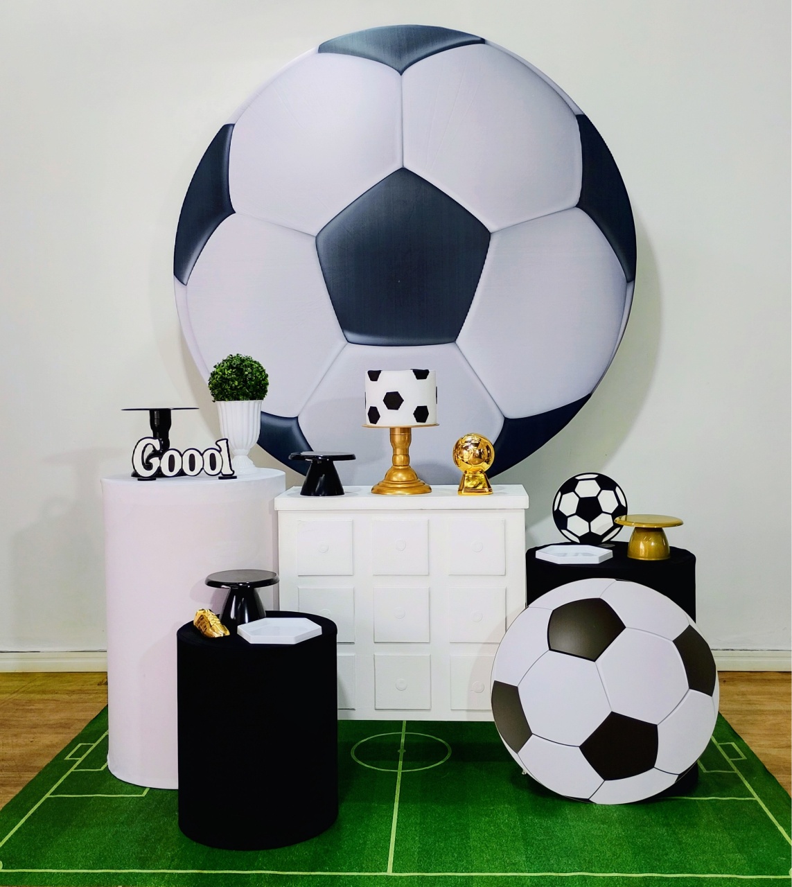 Futebol Bola 2 Kit Ouro       - DFEST PEGUE E MONTE