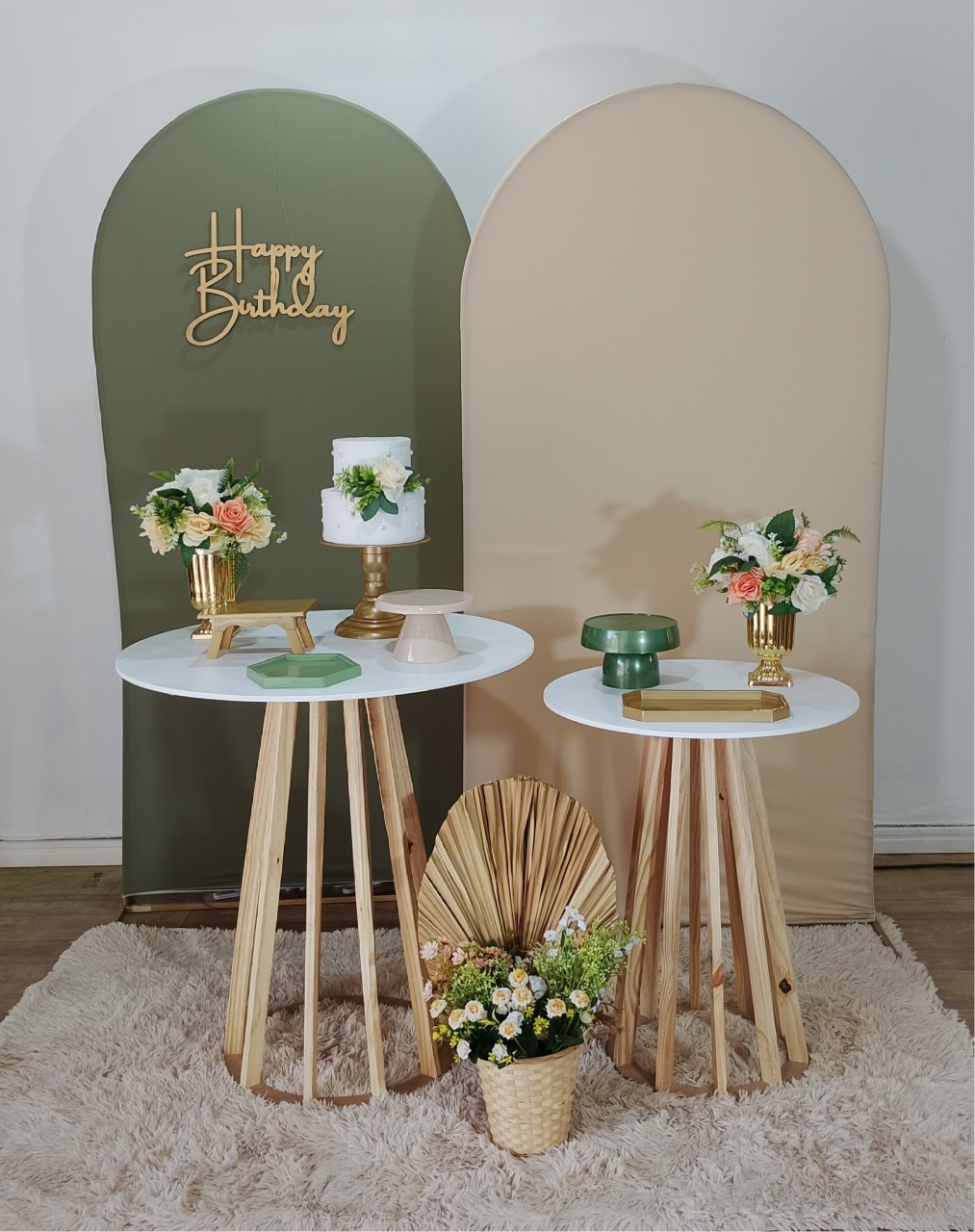 Verde Bege Kit Romano    - DFEST PEGUE E MONTE