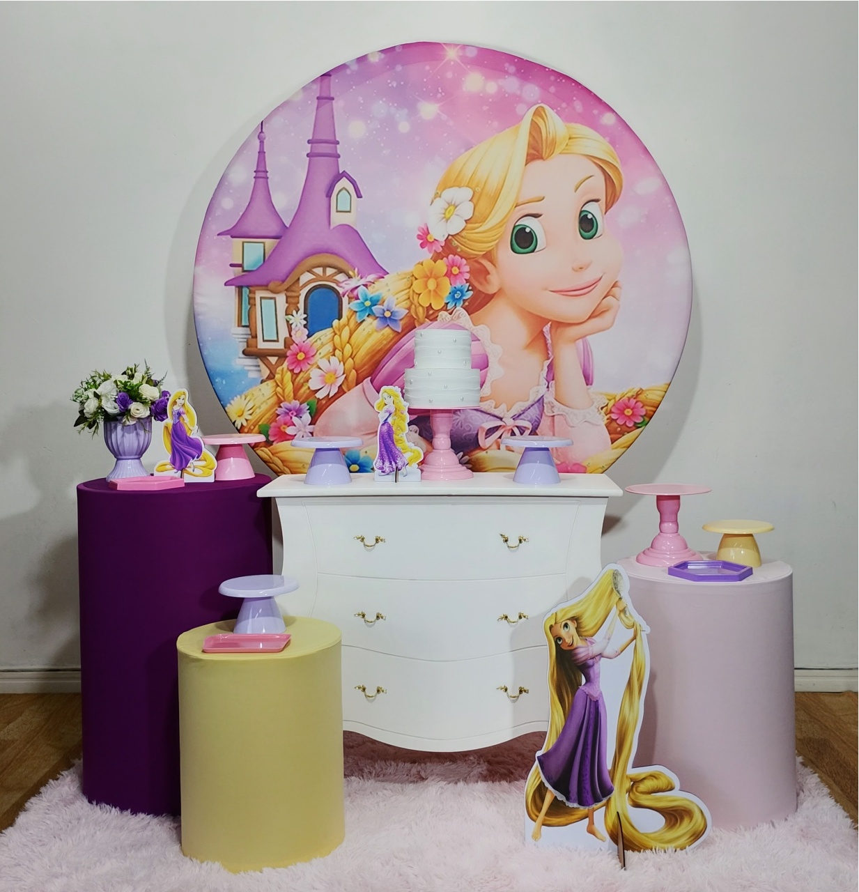 Rapunzel Kit Ouro - DFEST PEGUE E MONTE