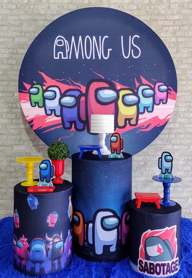 Among Us Kit Prata - DFEST PEGUE E MONTE