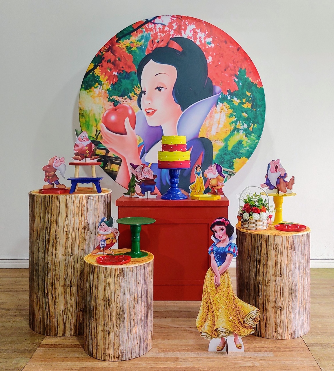 Branca de Neve  Kit Ouro - DFEST PEGUE E MONTE