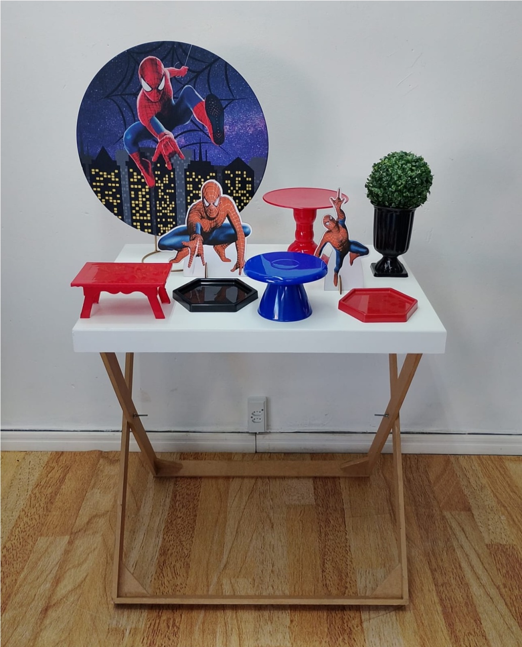 Homem Aranha Kit Mesa 1 - DFEST PEGUE E MONTE