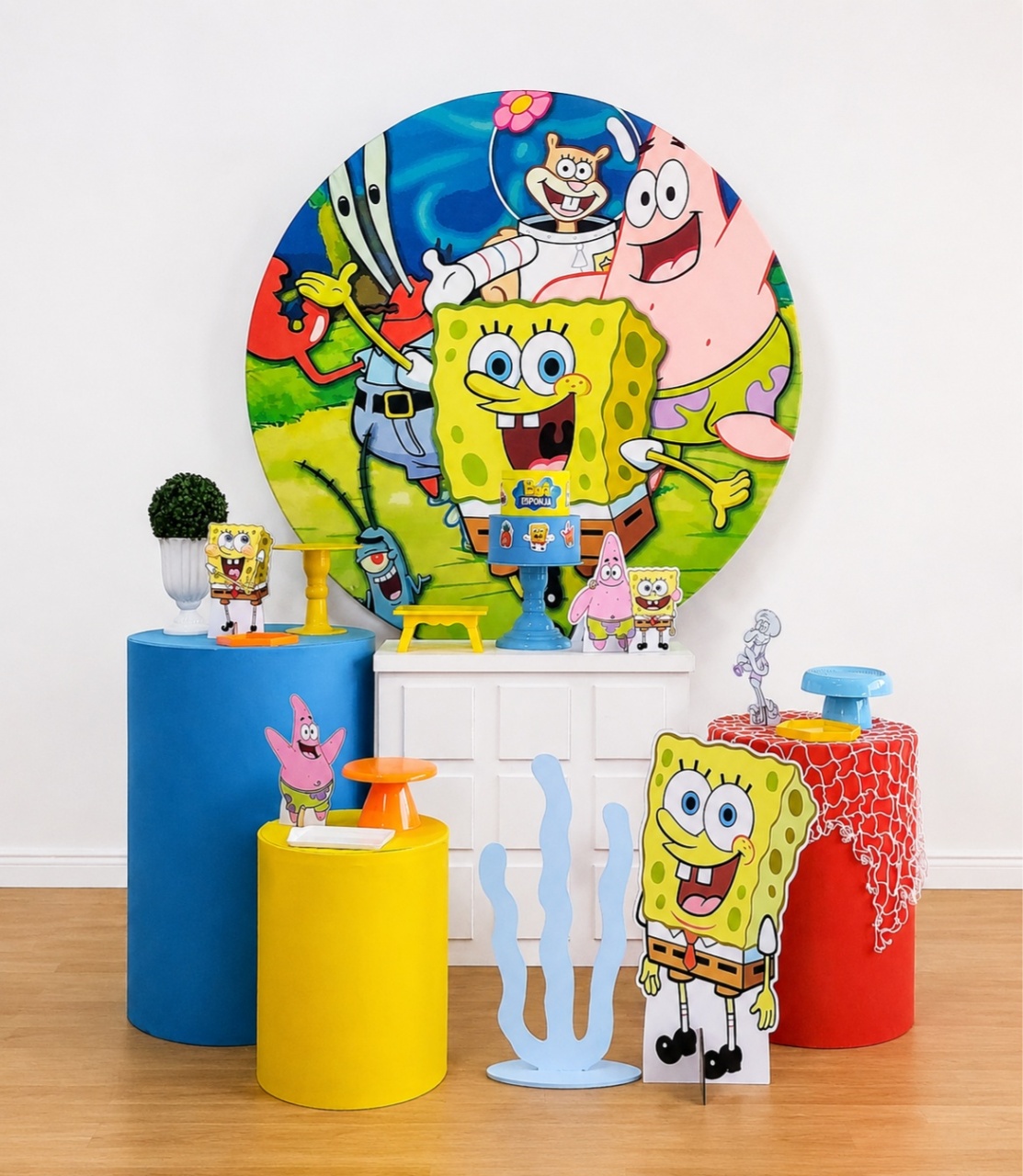 Bob Esponja Kit Ouro - DFEST PEGUE E MONTE