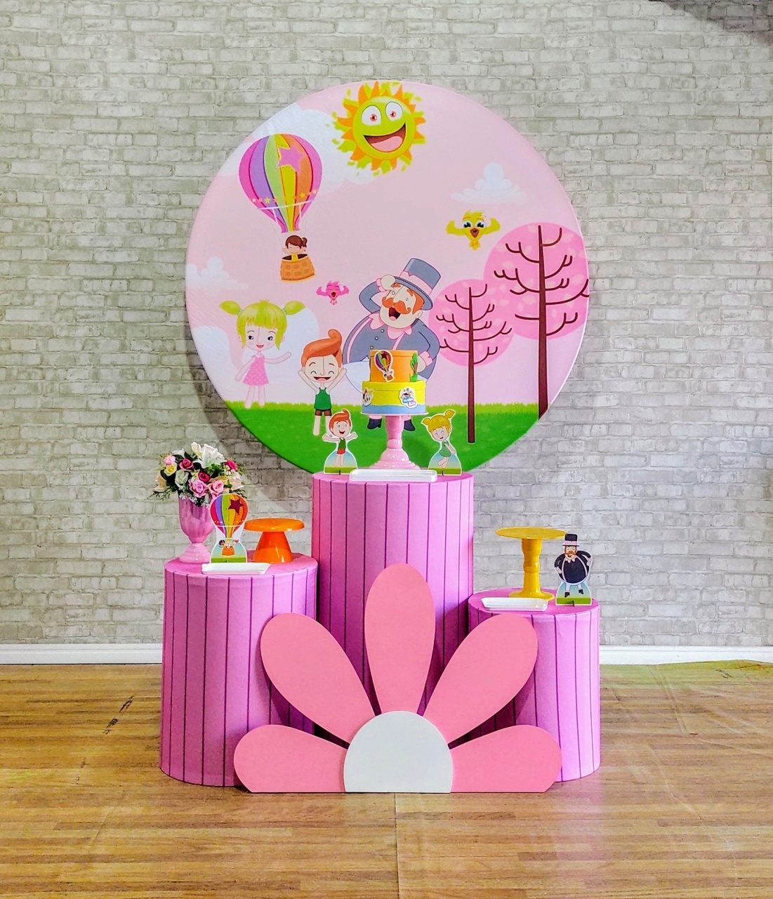 Mundo Bita Rosa Kit Prata      - DFEST PEGUE E MONTE