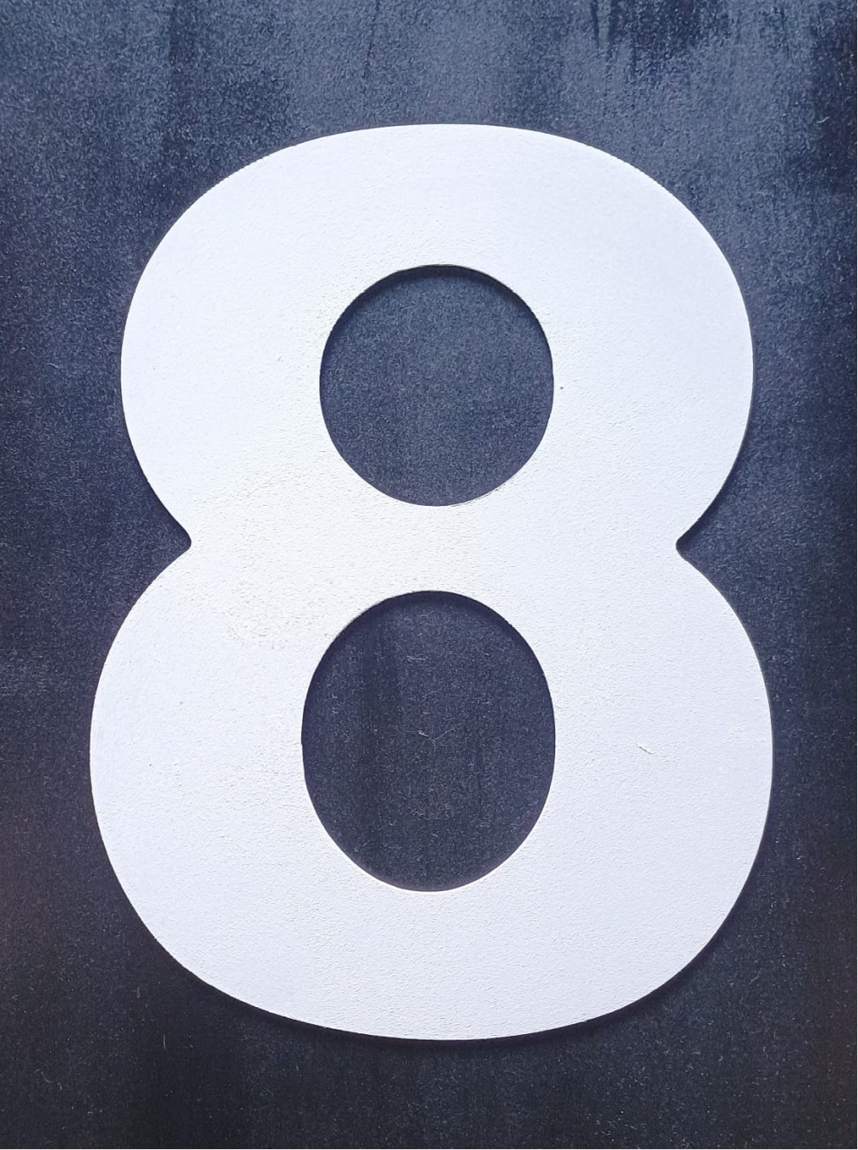 Numero de Pendurar 8 Branco  - DFEST PEGUE E MONTE