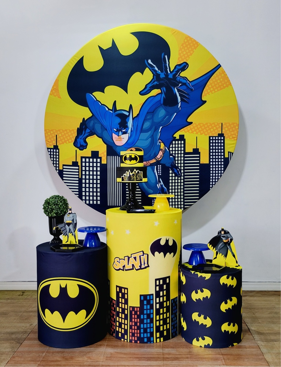 Batman  Kit Prata - DFEST PEGUE E MONTE