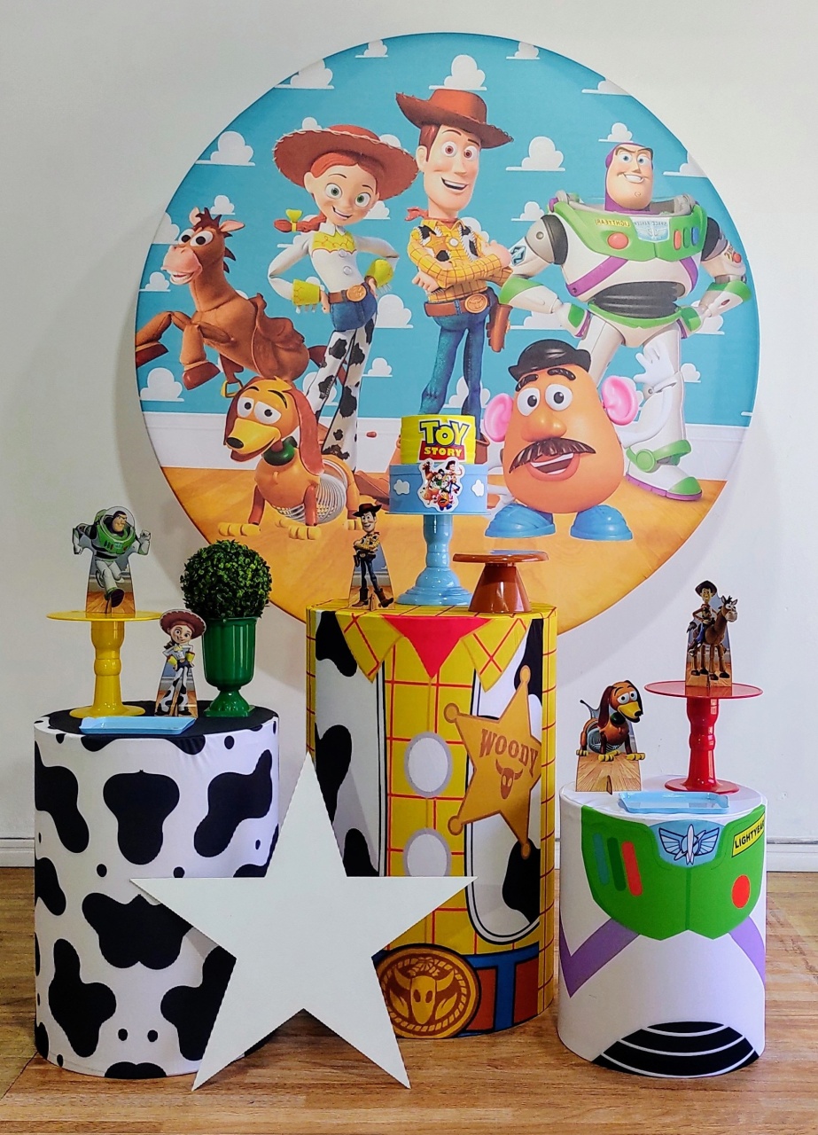 Toy Story Kit Prata Novo  - DFEST PEGUE E MONTE