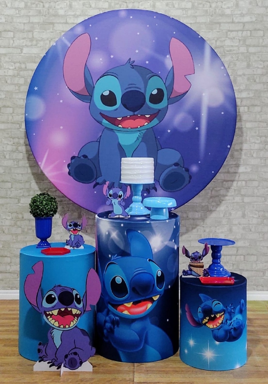 Stitch Menino Kit Prata    - DFEST PEGUE E MONTE