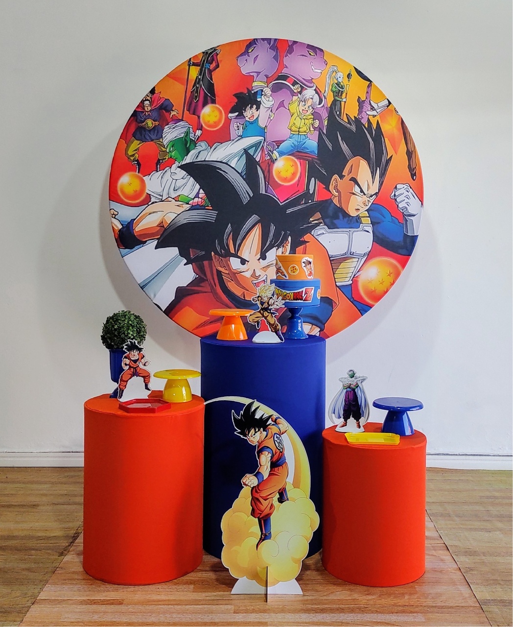 Dragon Ball Kit Prata   - DFEST PEGUE E MONTE