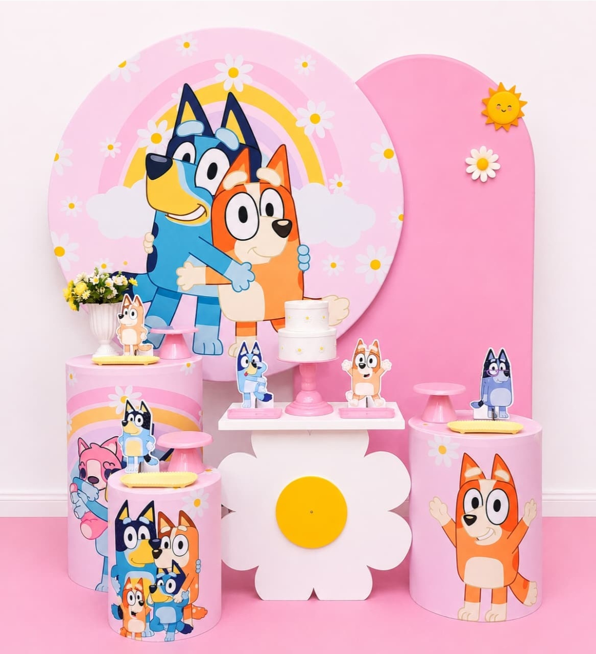 Bluey Menina Kit Diamante - DFEST PEGUE E MONTE